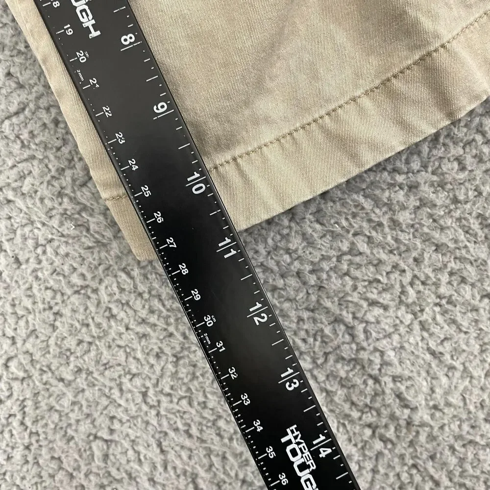 Vineyard Vines Breaker Shorts Men 42 Tan Chino Classic Flat‎ Front Golf